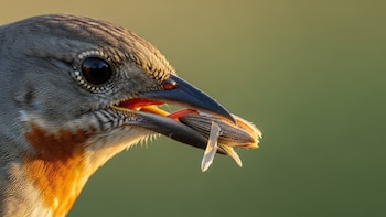 Por qué las aves que pelan semillas destacan más por el tacto que por el movimiento