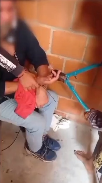 Secuestradores en Jamundí mutilan a la víctima para exigir rescate millonario - crédito Gaula Policía