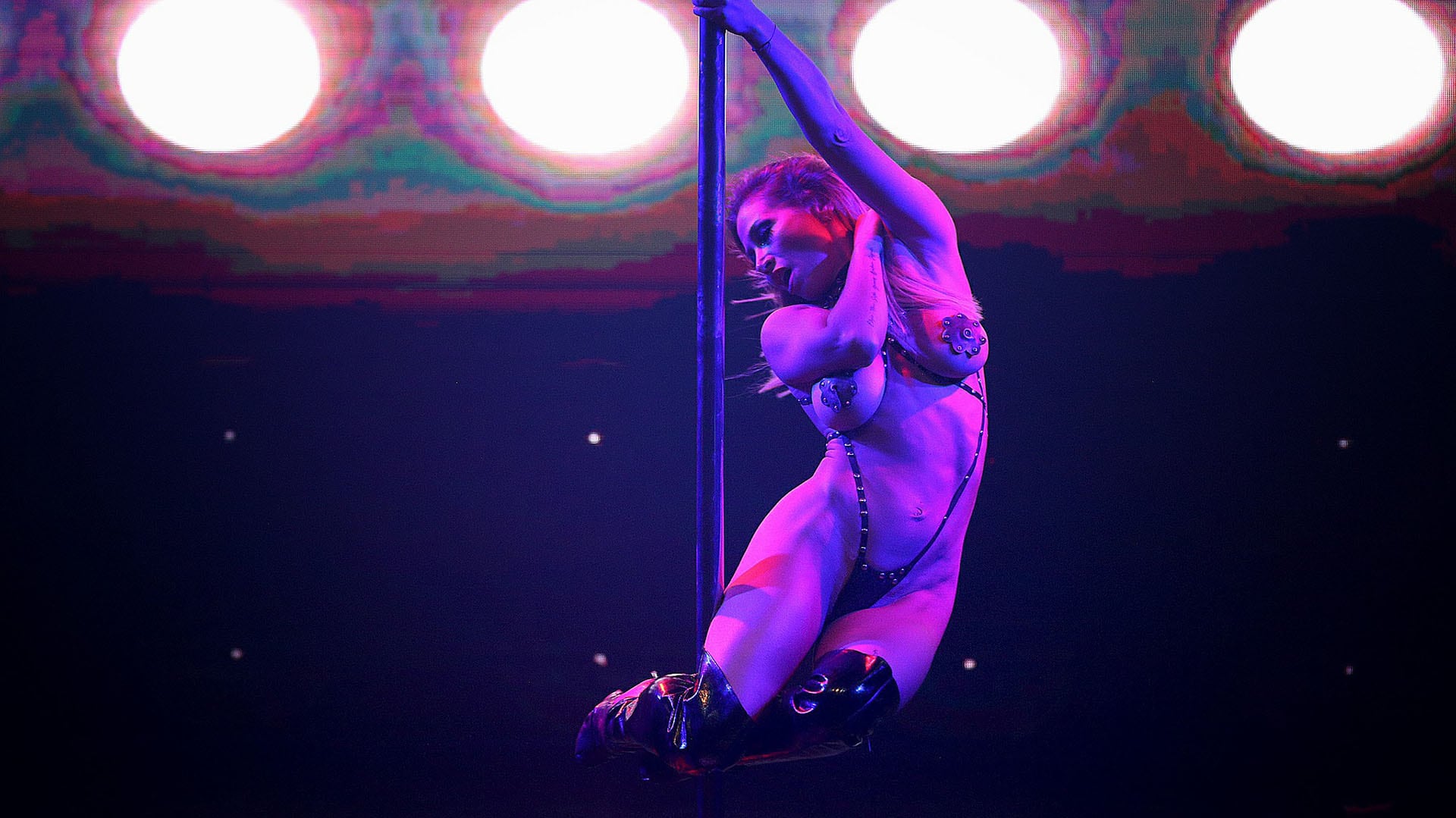 Adabel Guerrero en escena