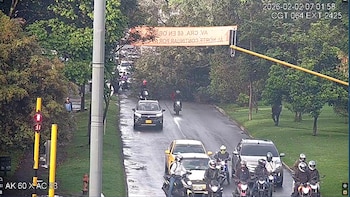 Emergencia en Bogotá, por caída