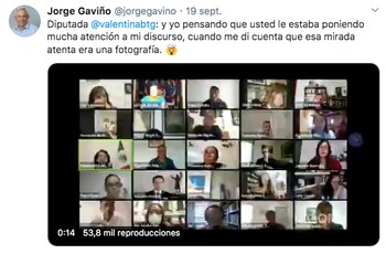 A través de su cuenta