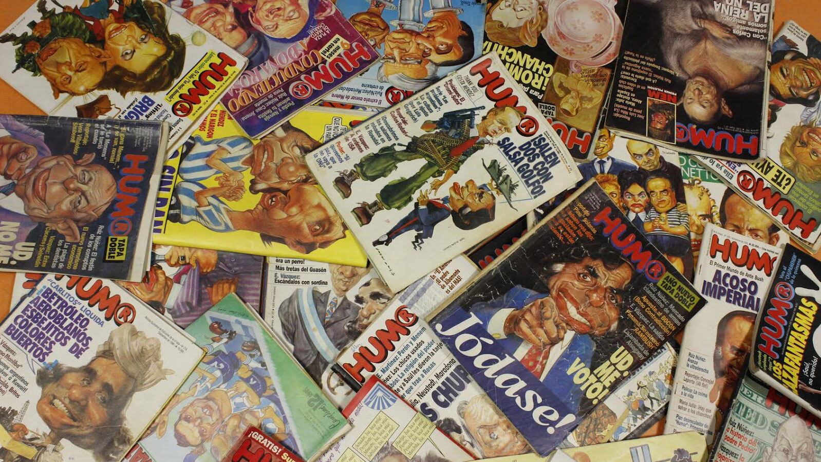 Las tapas de Humor: sátira, ironía, actualidad y política en una Argentina que pocos la contaban