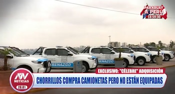 Municipalidad de Chorrillos habría adquirido