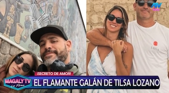 De los besos a la ‘friendzone’: quién es el hombre que acompaña a Tilsa Lozano. Captura: Magaly TV La Firme.