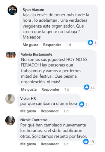 Usuarios se mostraron fastidiados por