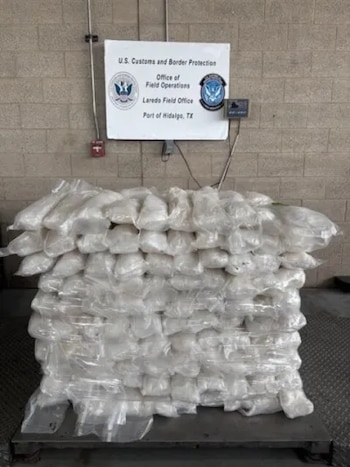 Aseguran más de 8 millones de dólares en metanfetamina que iban a ser llevados de Tamaulipas a EEUU