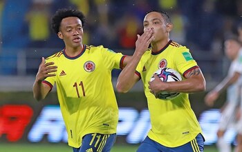 Luis Muriel durante su anotación