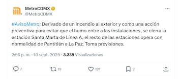 Metro Santa Marta suspendió el