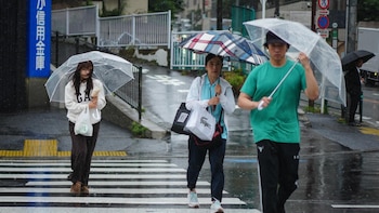 Al menos diez muertos por las lluvias torrenciales que azotan la prefectura japonesa de Chiba