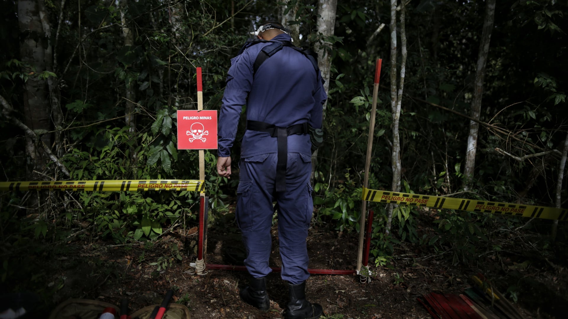 La explosión ocurrió en el sector de la vereda Unión Vetas, a la altura del kilómetro 28 de la vía que comunica a Tibú con La Gabarra -crédito Colprensa