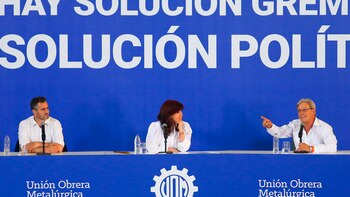 Abel Furlán y Cristina Kirchner