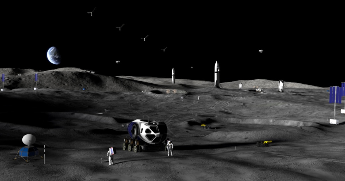 Photo: Infobae NASA selects Gimli project to investigate Moon pit