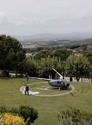 El helipuerto de Mas de Sant Lleí (Web oficial)