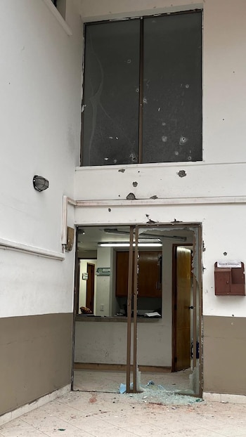 La estación de Policía fue