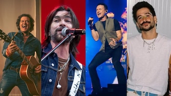 Carlos Vives, Juanes, Fonseca y Camilo hablaron de fútbol antes del debut de la Selección Colombia