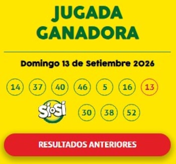 La Tinka: estos son los números ganadores del domingo 13 de setiembre. Captura: América TV.