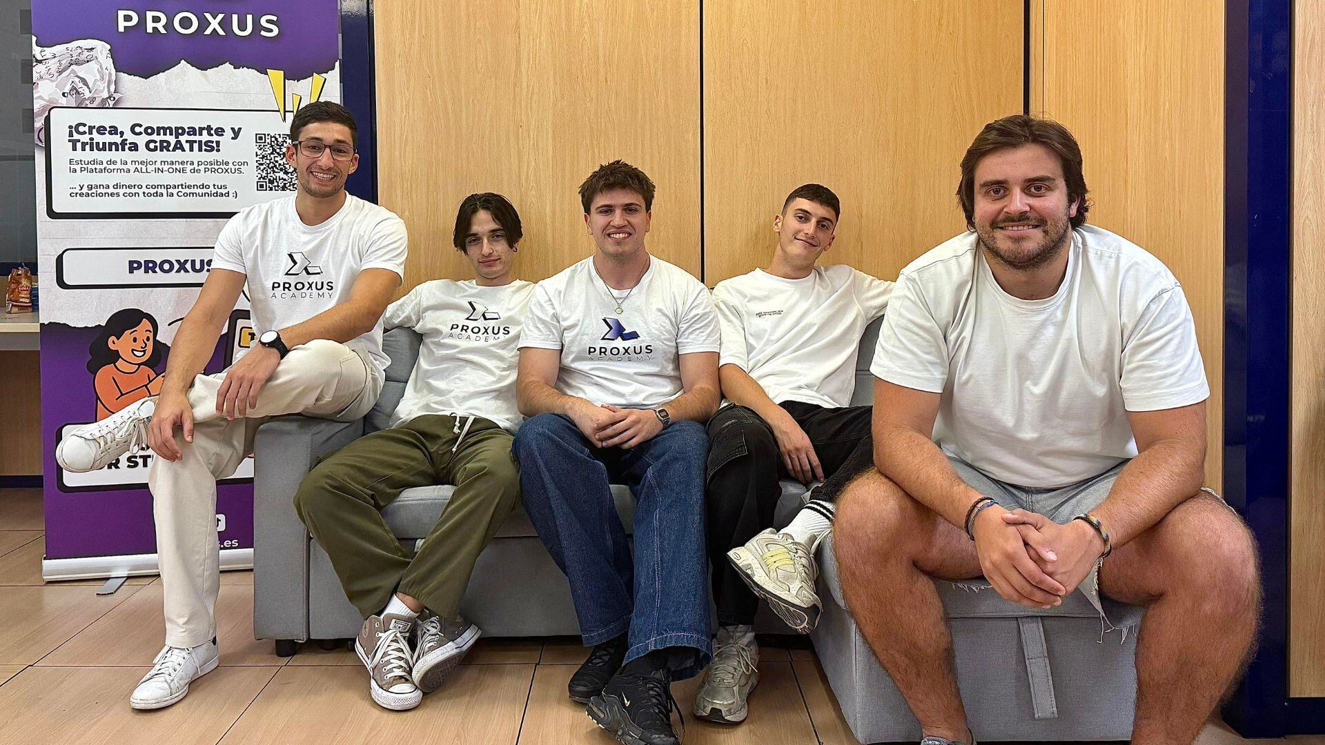 Proxus es una academia que pretende utilizar la IA como herramienta para que los estudiantes generen y realicen test. (Imagen cedida)