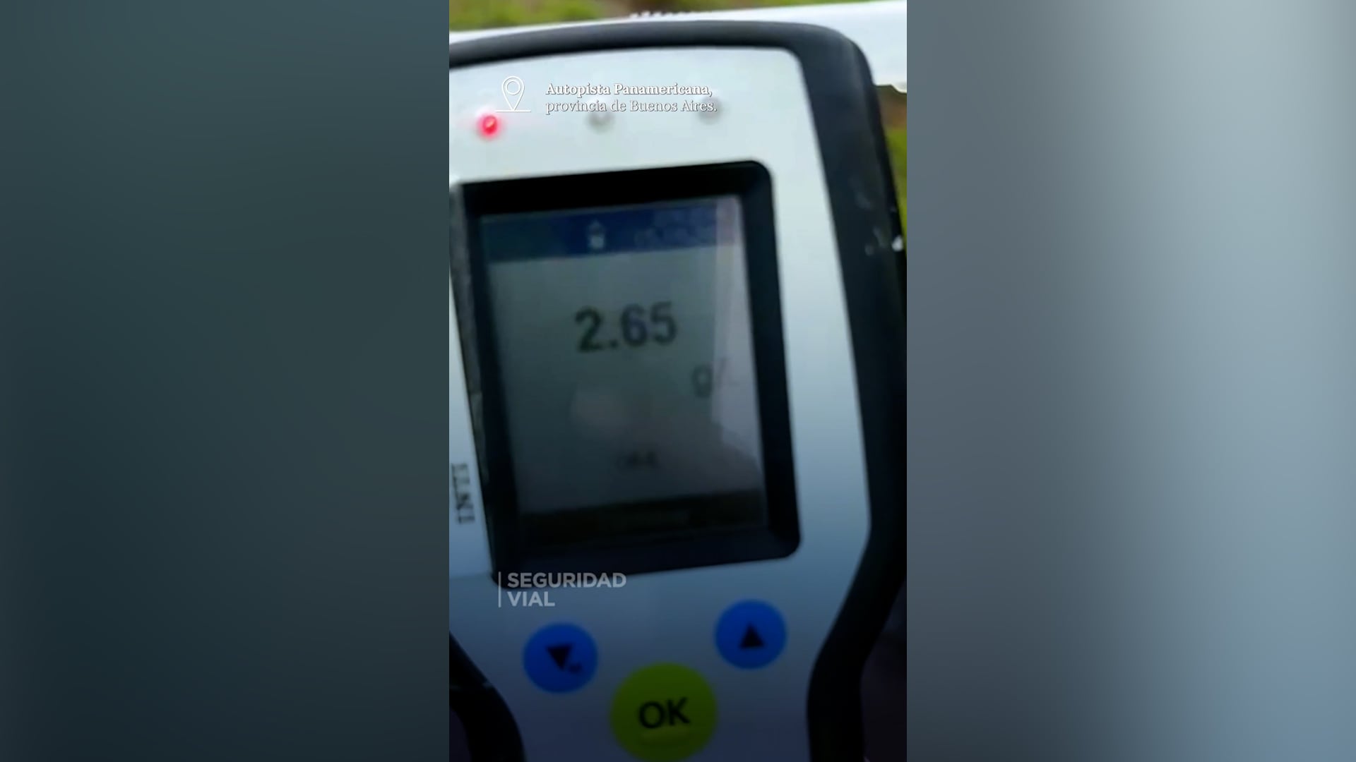 Un camionero circuló desde Corrientes a Buenos Aires con una alcoholemia de 2,65 G/L