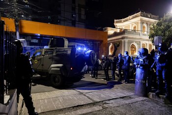 Jorge Glas fue extraído de