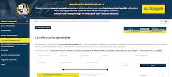 El concurso de la Procuraduría fue reabierto tras incorporar una reserva de 215 puestos para personas con discapacidad, como exige la Ley 2418 de 2024 - crédito Procuraduría General de la Nación