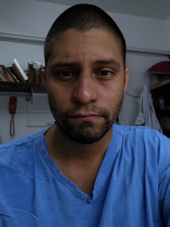 Walter Asensio tiene 34 años.