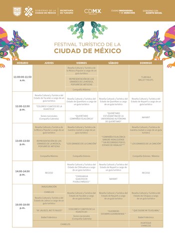 Este es el programa cultural