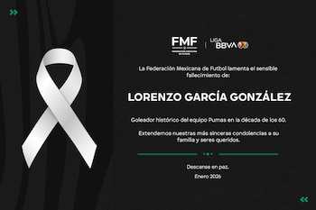 Las condolencias por el fallecimiento