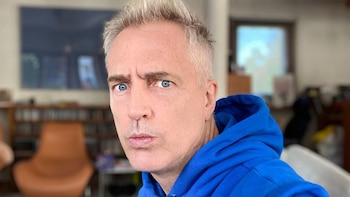 Marley en su casa de