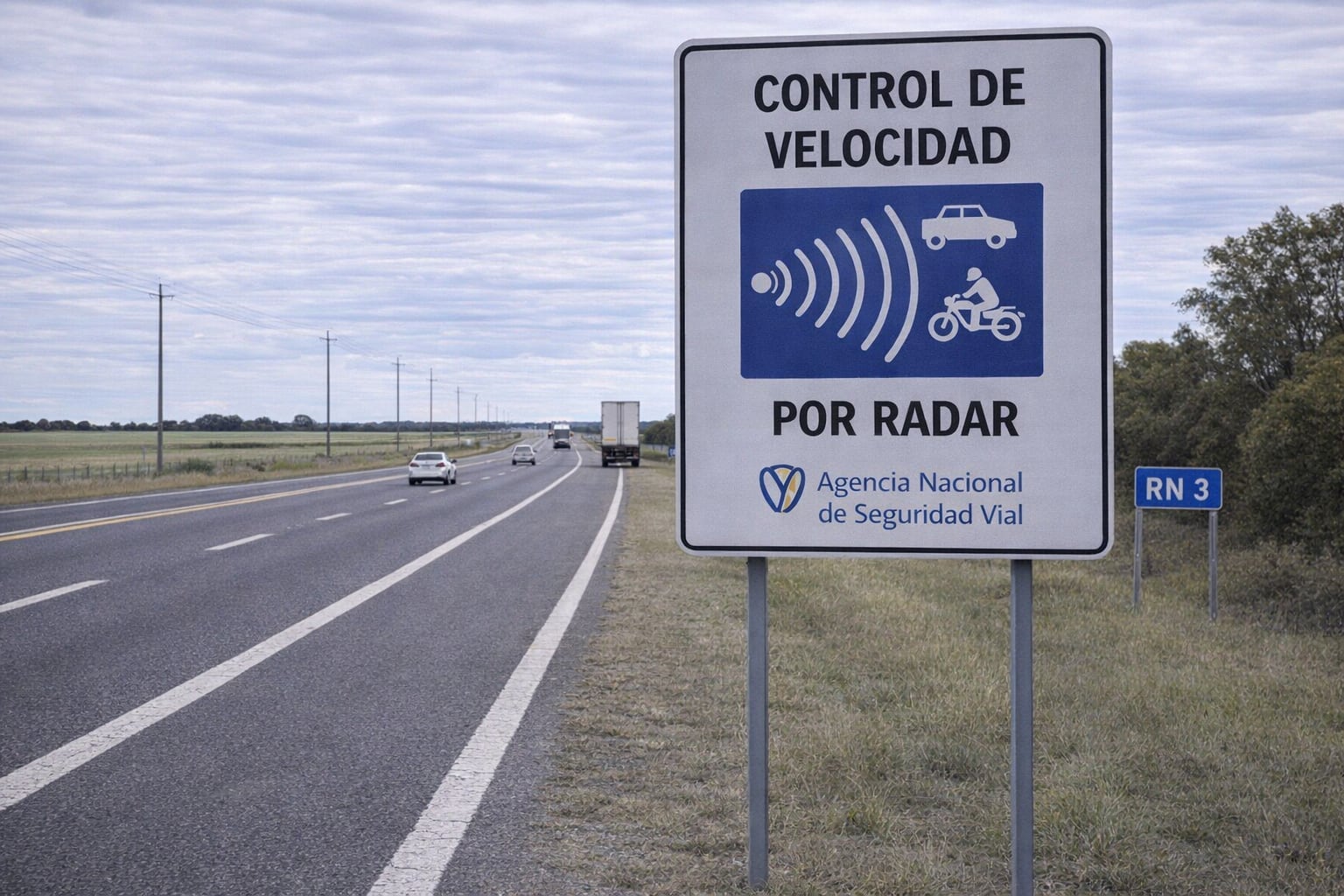 El relevamiento de la Agencia Nacional de Seguridad Vial abarcó más de 40.000 kilómetros de red vial en Argentina (Imagen Ilustrativa Infobae)