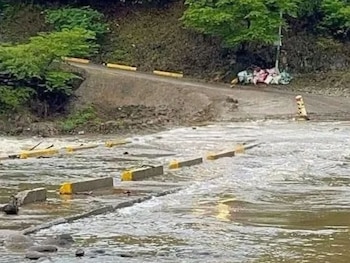 El Cubulero es uno de los sectores más afectados por el aumento del caudal. (Foto: Cortesía / redes sociales)