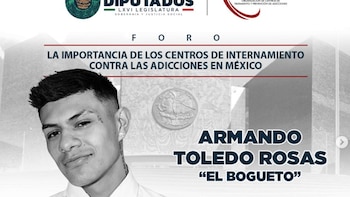 Cámara de Diputados reconoce a El Bogueto y usuarios cuestionan “consumo de sustancias y apología del delito”