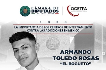 La Cámara de Diputados reconoció oficialmente a El Bogueto por su influencia entre la juventud mexicana, generando fuerte polémica en redes sociales