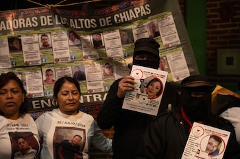 EZLN madres buscadoras Gira por la Vida, capítulo México: Encuentro con madres buscadoras