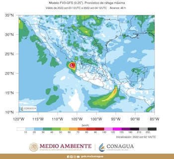 Se pronostica la aproximación de