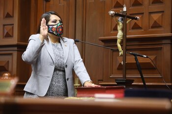 Digna Calle, congresista de la