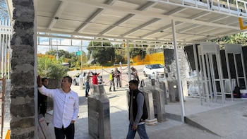 Siguen los problemas en el CCH Sur, la UNAM suspende clases por vandalización de los torniquetes