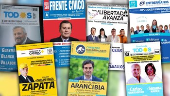 insólitas boletas las PASO 2021 1920