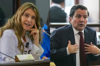 Senadores Paloma Valencia y David