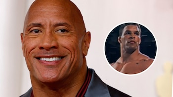 Dwayne Johnson sorprendió al público