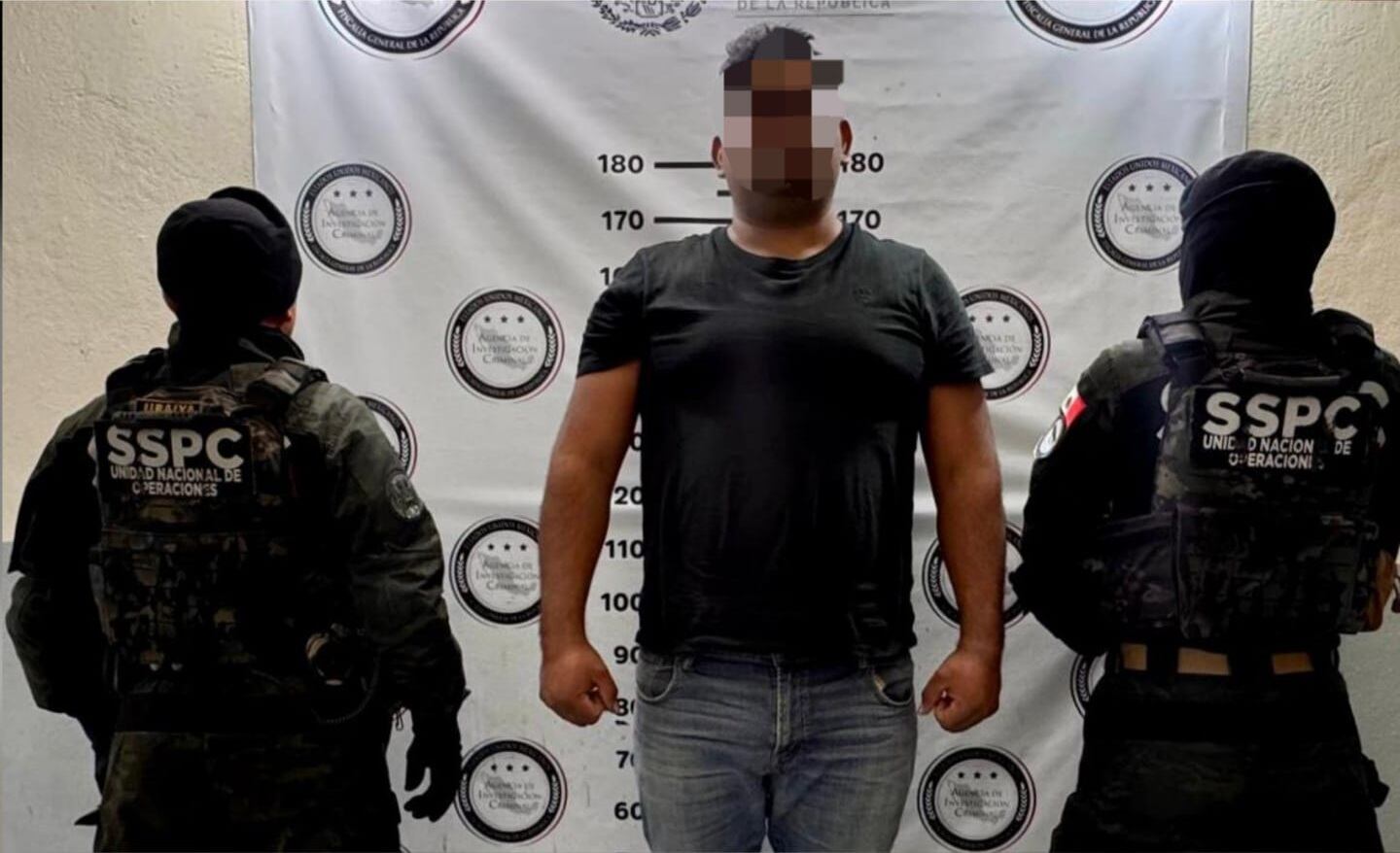 El sujeto detenido en Nueva Galaxia(SSP Sinaloa)