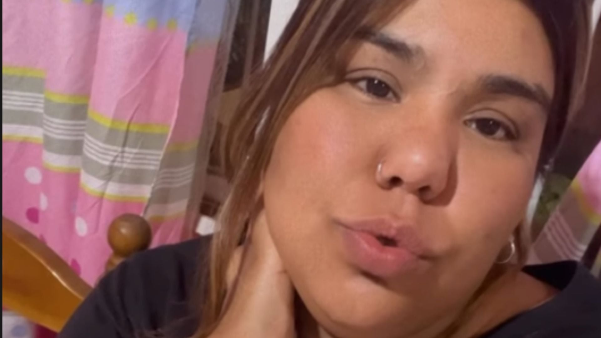 El accidente doméstico de Camila Deniz, participante de Cuestión de Peso, generó alarma entre seguidores por su salud