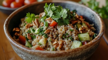 La quinua aporta proteínas de