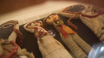 Las piezas recuperadas estaban en