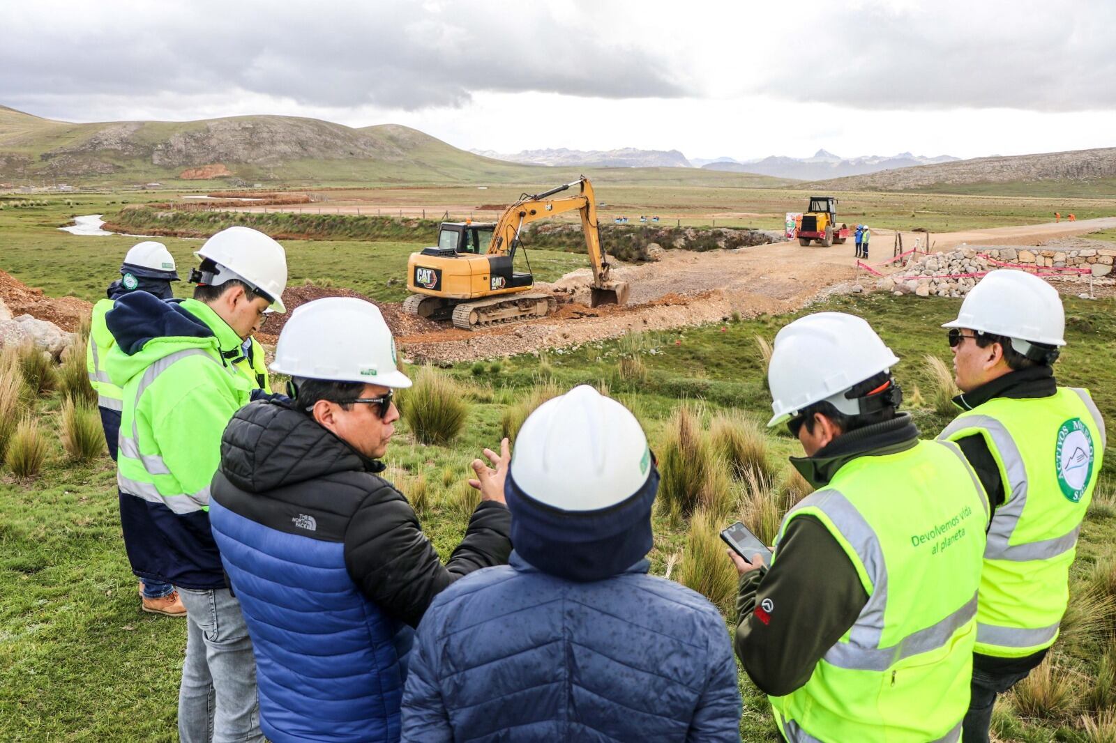 Pasivos mineros convertidos en ladrillos