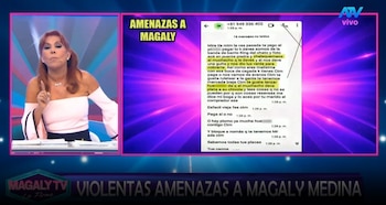 Magaly Medina falou após a ameaça da lei e apontou para Jefferson Farfán: “Deixar que me conduzam?” Captação: Magaly TV La Firme.