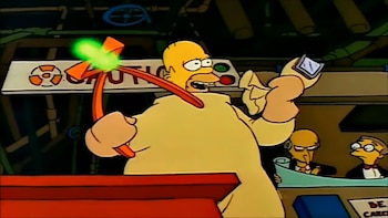 Los Simpson tuvieron su propia versión con live-action en un capítulo escrito por Ricky Gervais y casi nadie se acuerda