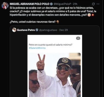 Miguel Polo Polo hizo varios