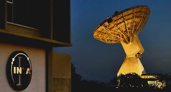 Imagen de las instalaciones del INTA vuelve a participar en la carrera espacial con Artemis II (Ministerio de Defensa)