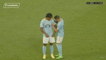 Iago Aspas le entregó la