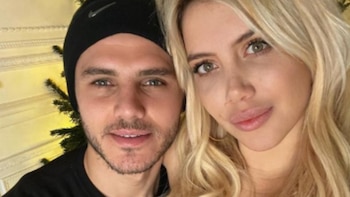 Mauro Icardi y Wanda Nara,